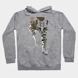 MINIMAL OCELOT DESIGN Hoodie